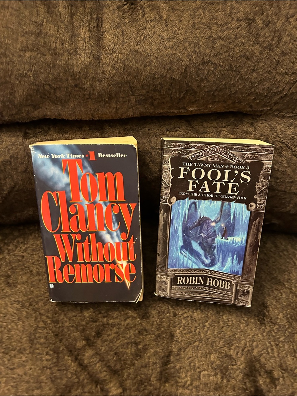 Without Remorse and Fools Fate Books